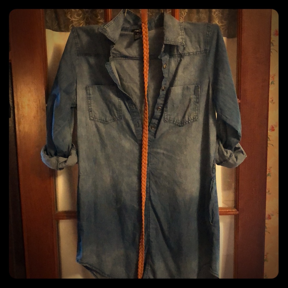 Jean Dress w/ belt